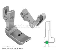 Pätka na všívanie kedru pre šijacie stroje, ľavá 6.4mm P69L1/4 [36069L 1/4]